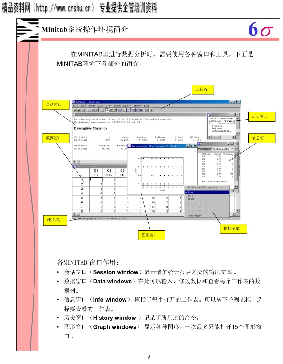 统计与品管MINITAB操作程序与实验设计_第4页