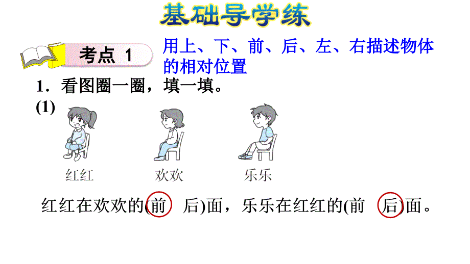 三年级下册数学北师版期末整理与复习图形与位置_第3页