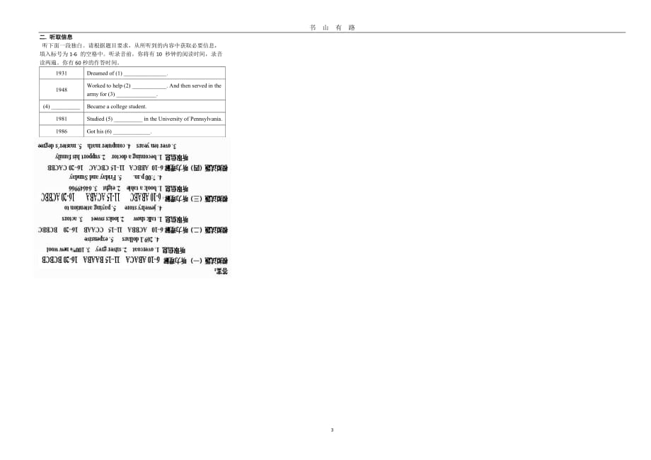 高一英语听力模拟试题word.doc_第3页