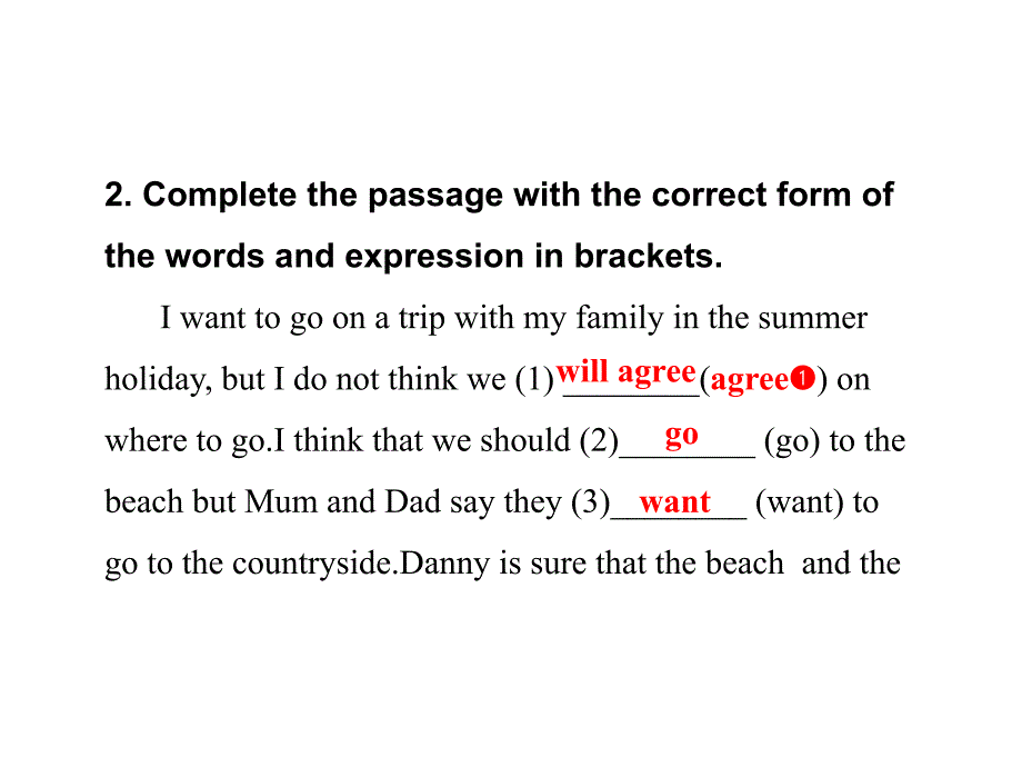 外研版八年级下册英语教学课件-Module 8 Time off-Unit 3 Language in use_第4页