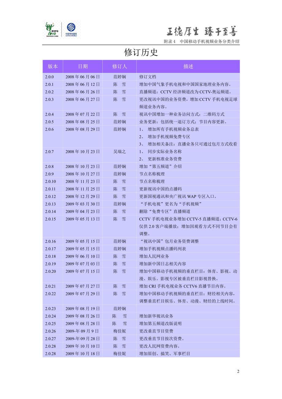 中国移动手机视频业务分类介绍_第2页