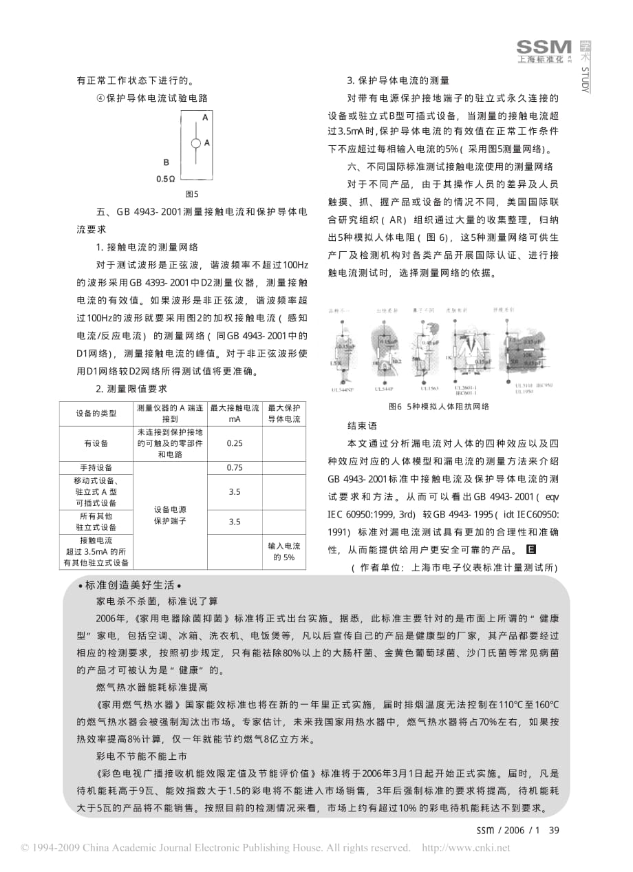 信息设备接触电流和保护导体电流的测量方法_第4页