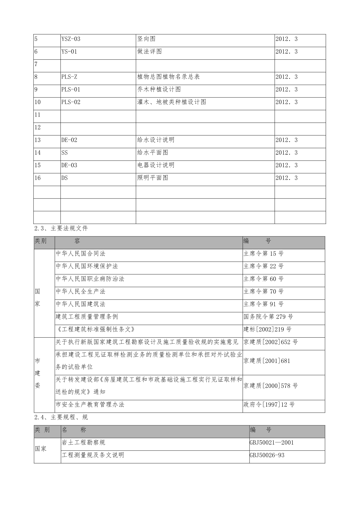 工程施工组织设计方案(停车场)8_第4页