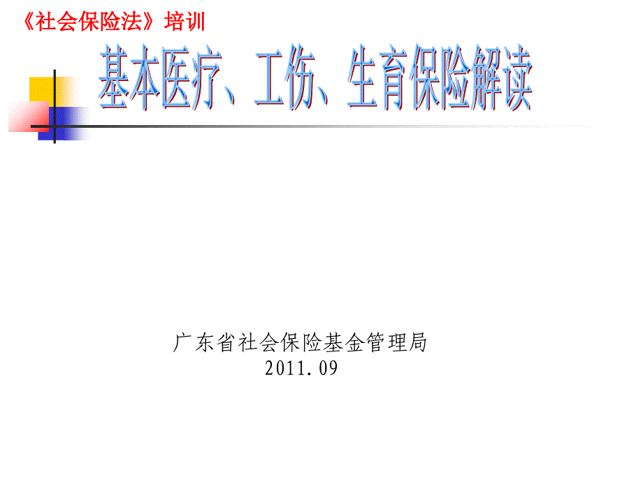 《精编》医疗工伤生育保险解读_第1页