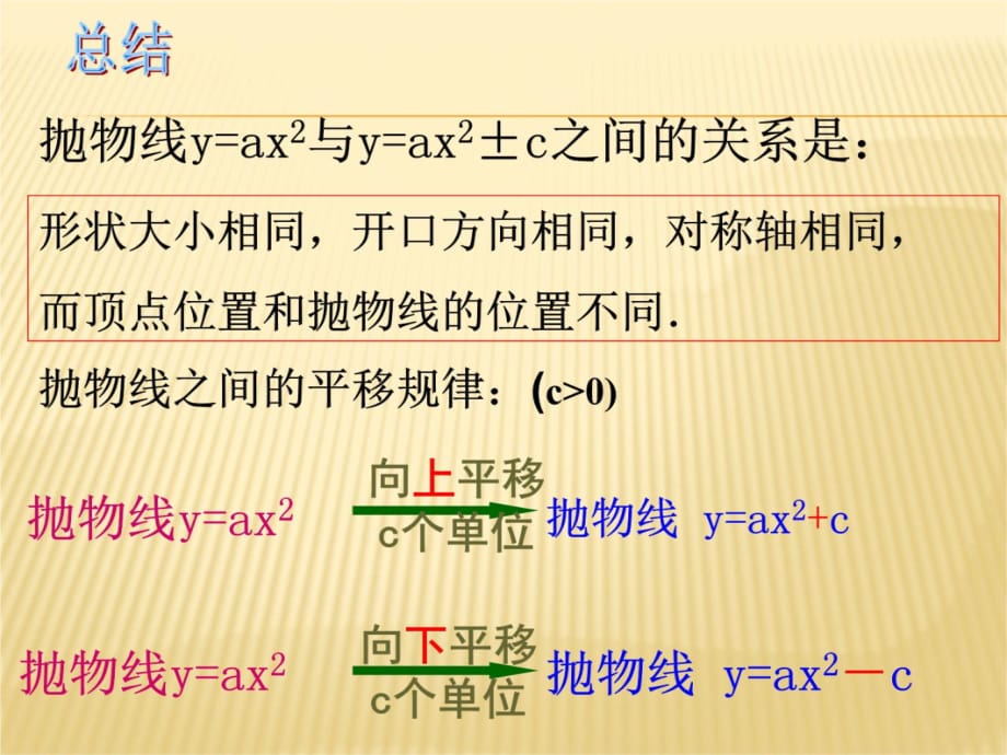 二次函数图像和性质第三课时教案资料_第3页