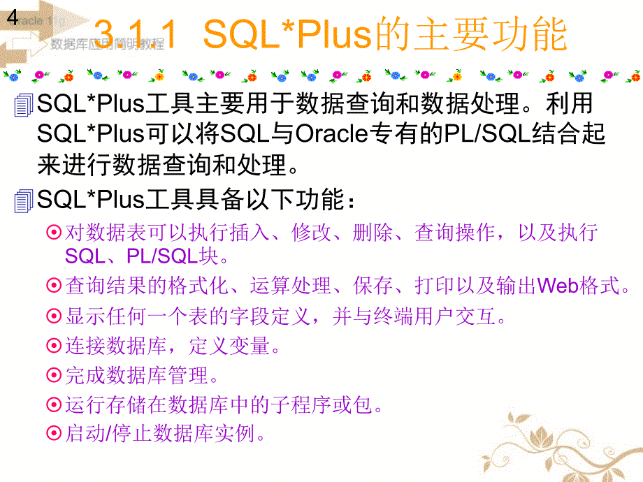 Oracle数据库应用培训--使用SQL.zipPlus工具_第4页