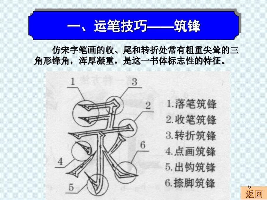 仿宋字写法PPT幻灯片课件_第5页