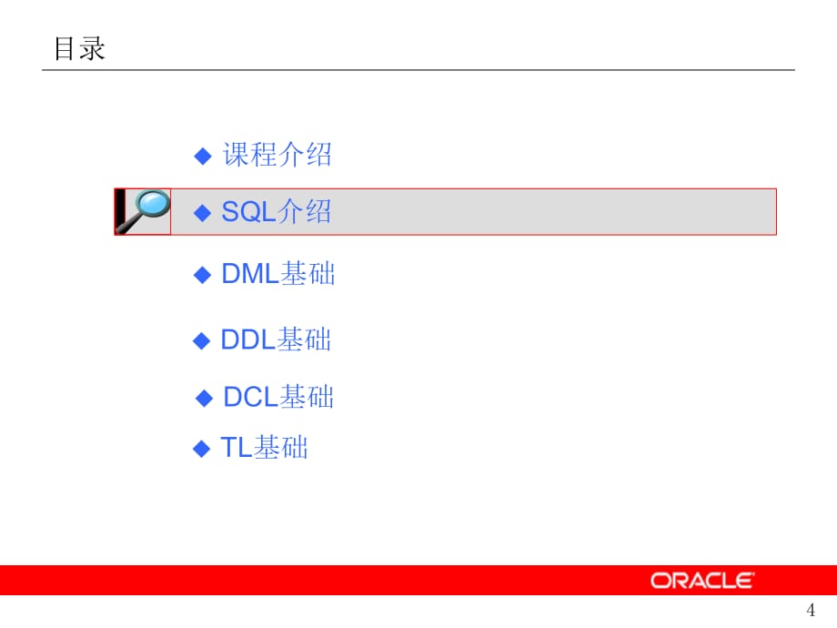 Oracle SQL基础培训_第4页