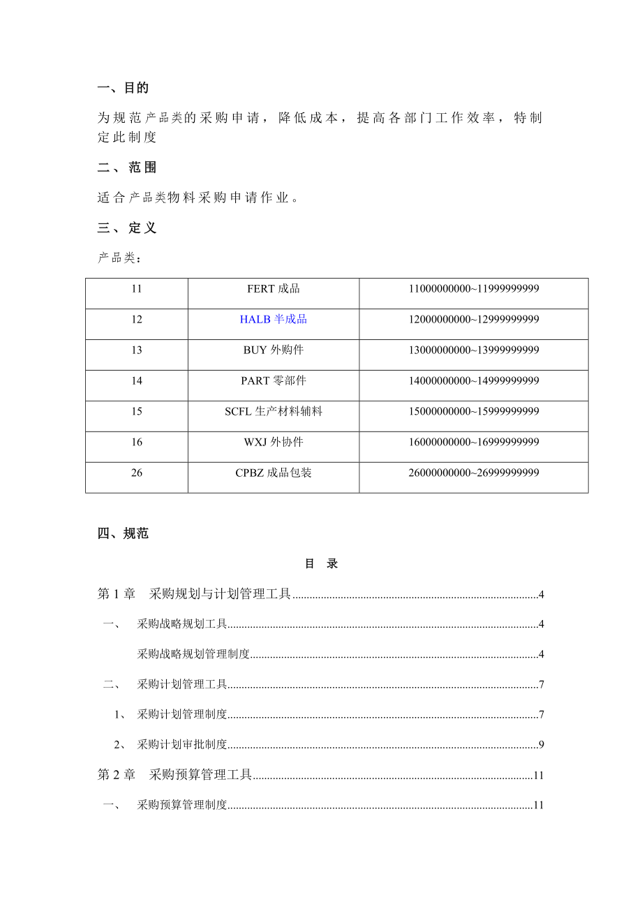 《精编》生产类采购管理制度范本_第1页