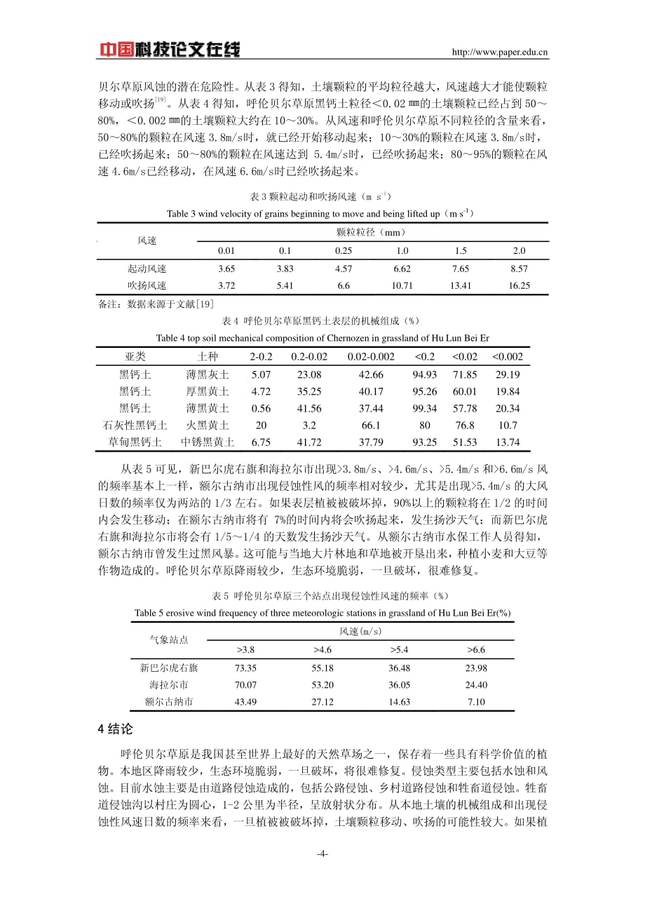 呼伦贝尔草原的土壤侵蚀类型及现状_第4页