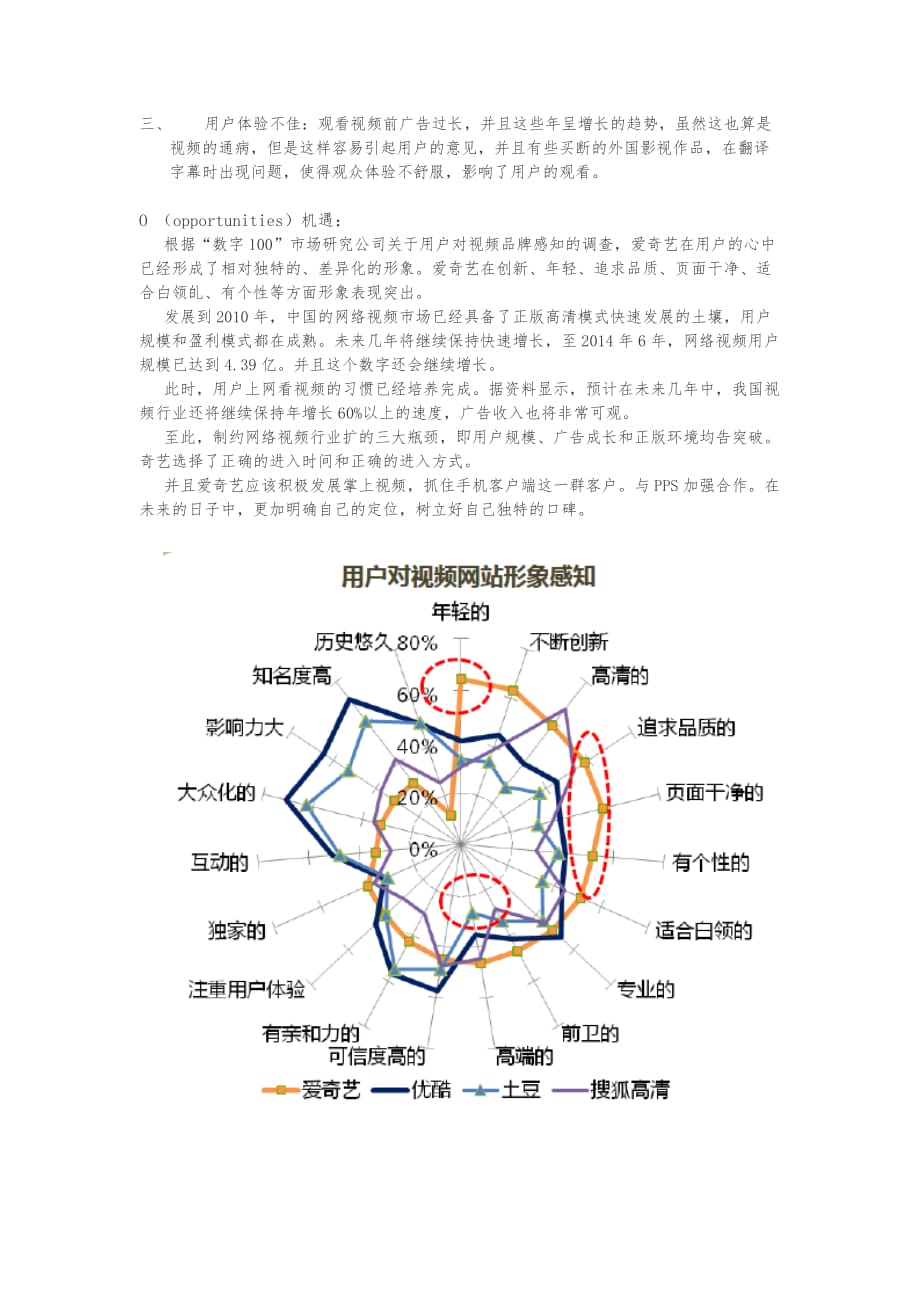 爱奇艺SWOT分析报告文案_第2页