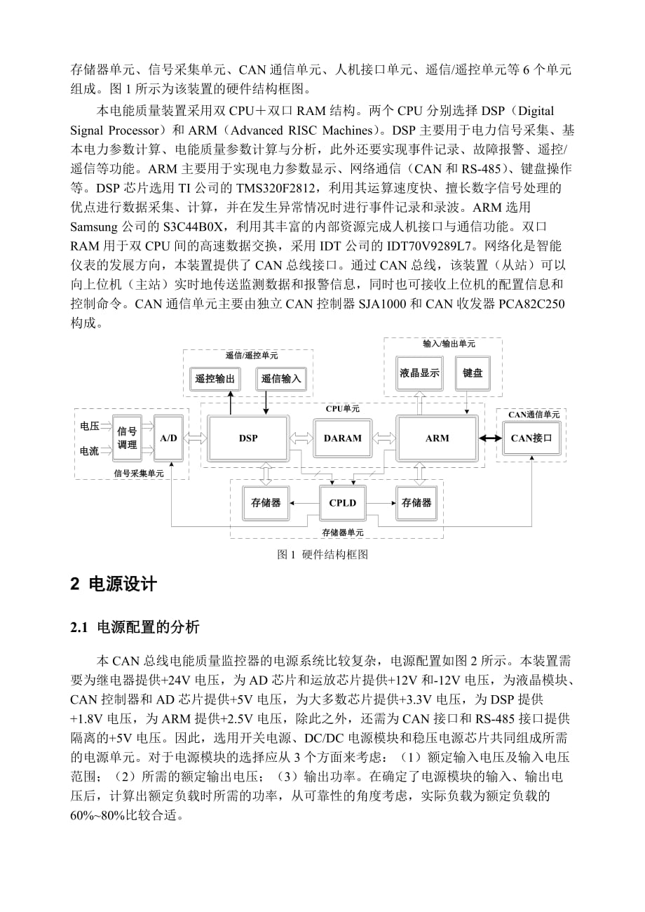 2020CAN总线电能质量监控器的电源设计-210469621_第3页