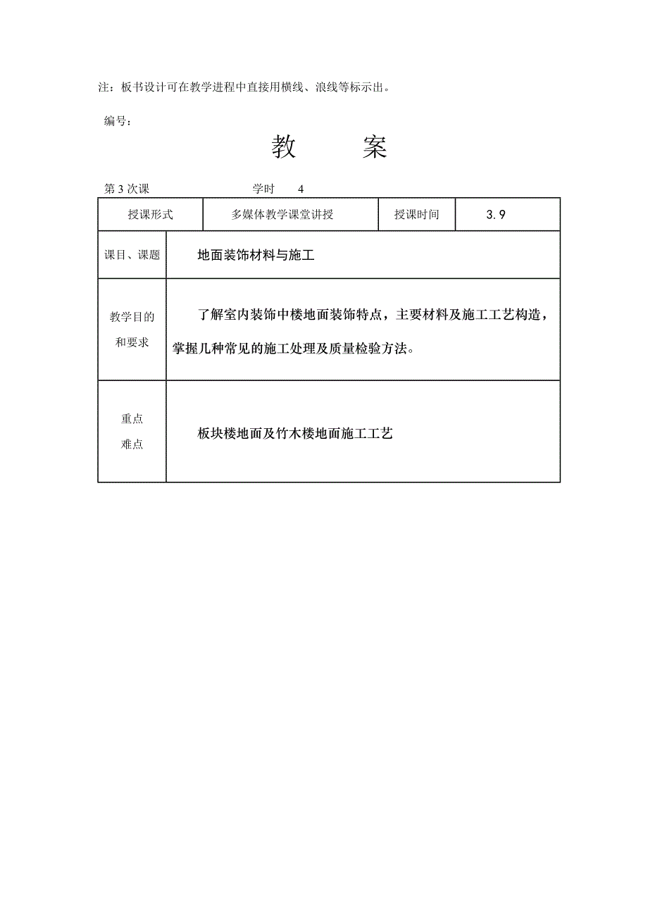 《精编》建筑装饰装饰材料与施工工艺学教案课件_第1页