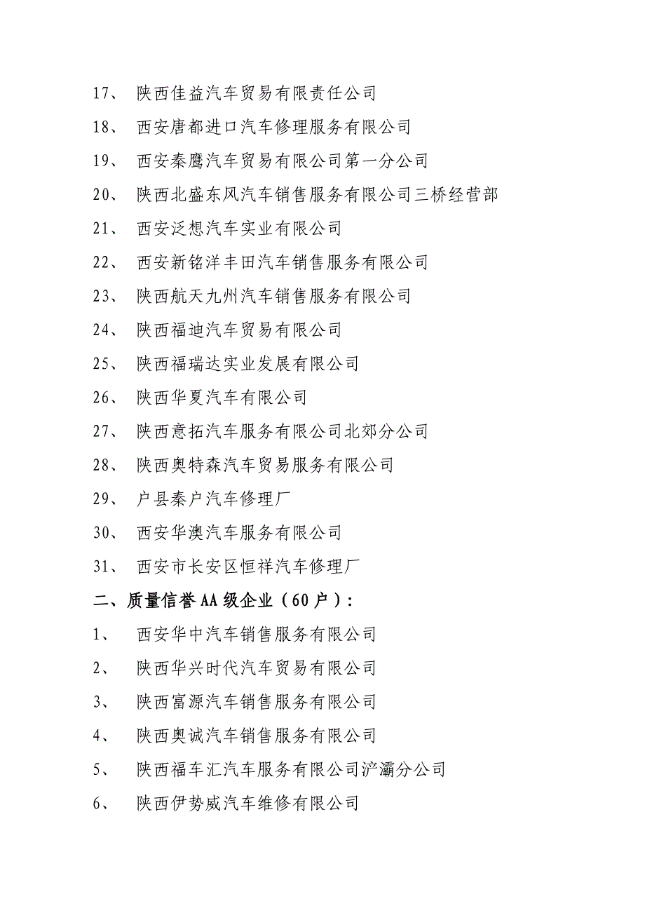 《精编》某机动车维修企业年度质量信誉考核结果_第2页