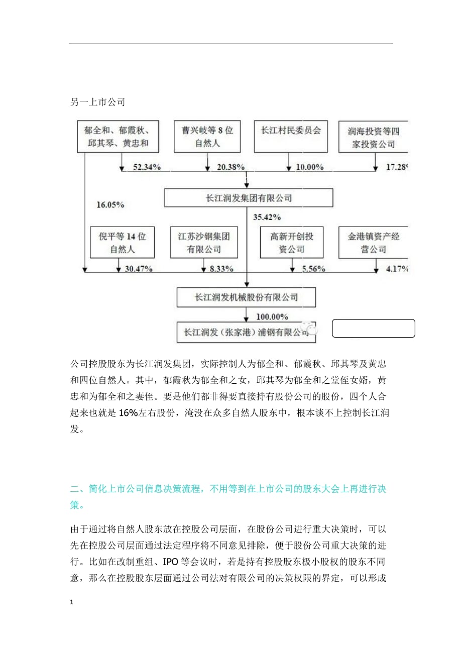 公司股权结构顶层设计方案(案例)教学材料_第3页