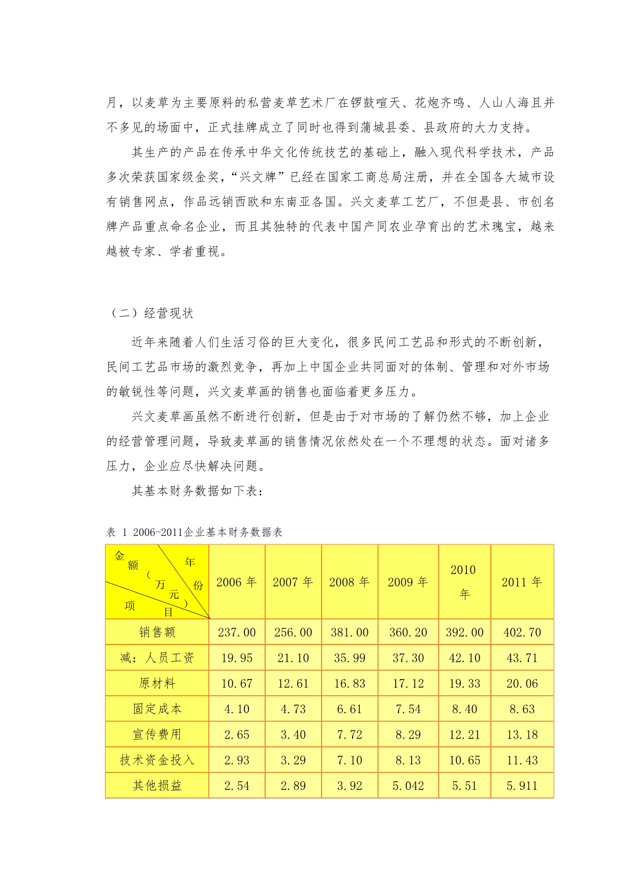 蒲城兴文麦草画营销项目策划实施方案_第2页