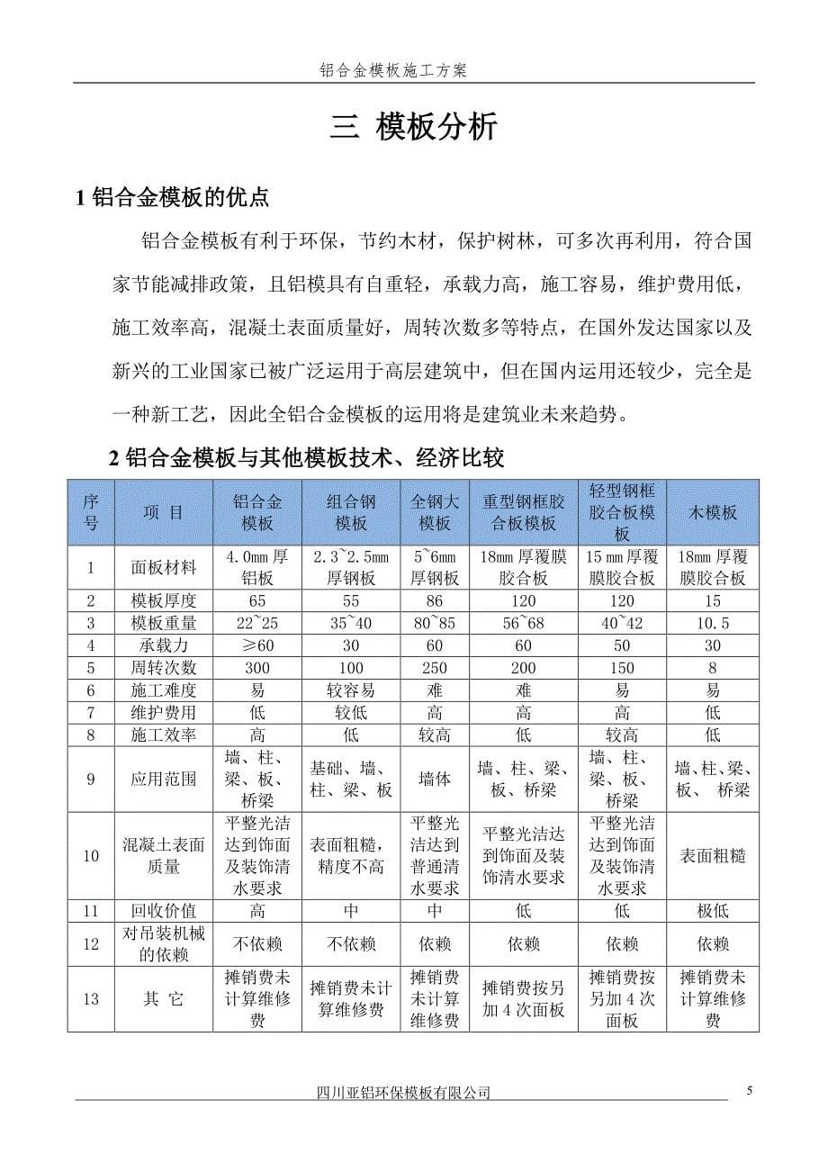 某铝模施工方案_第5页