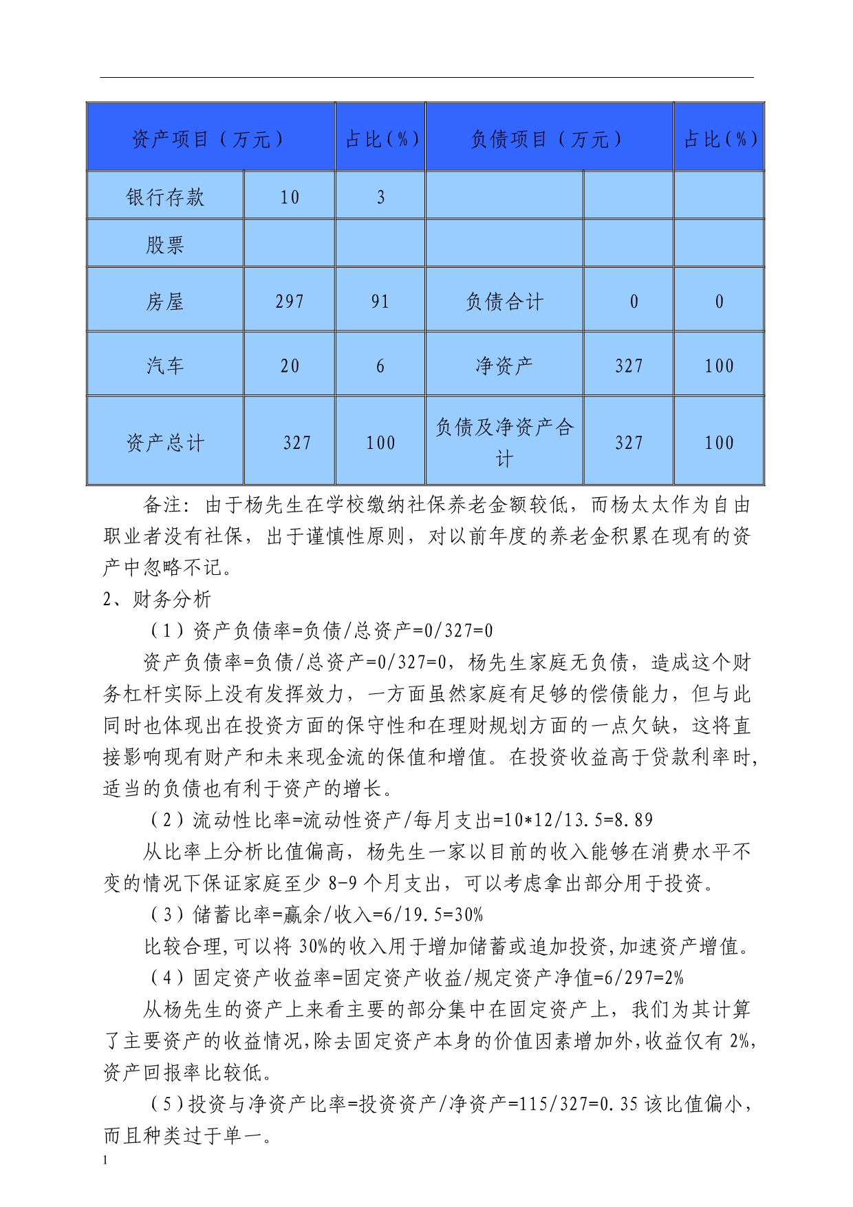 个人理财规划报告书教学幻灯片_第5页