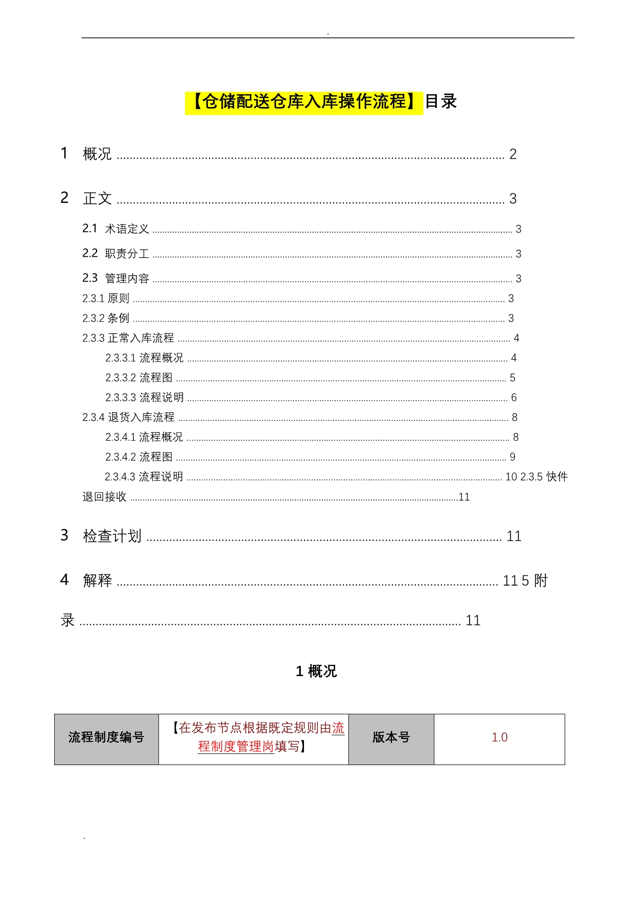 仓库配送仓库入库操作流程_第1页