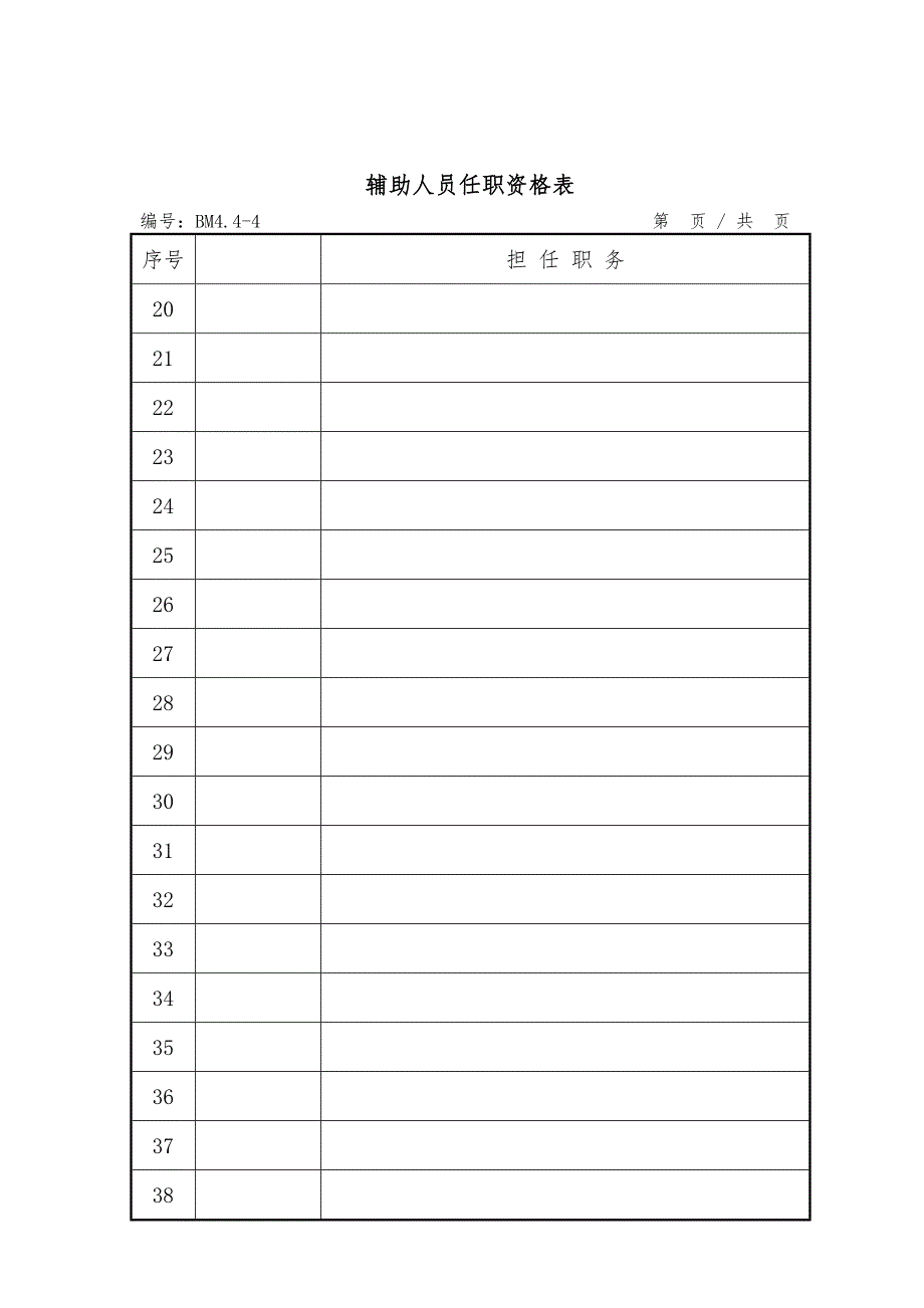 质量管理表格模块_第3页