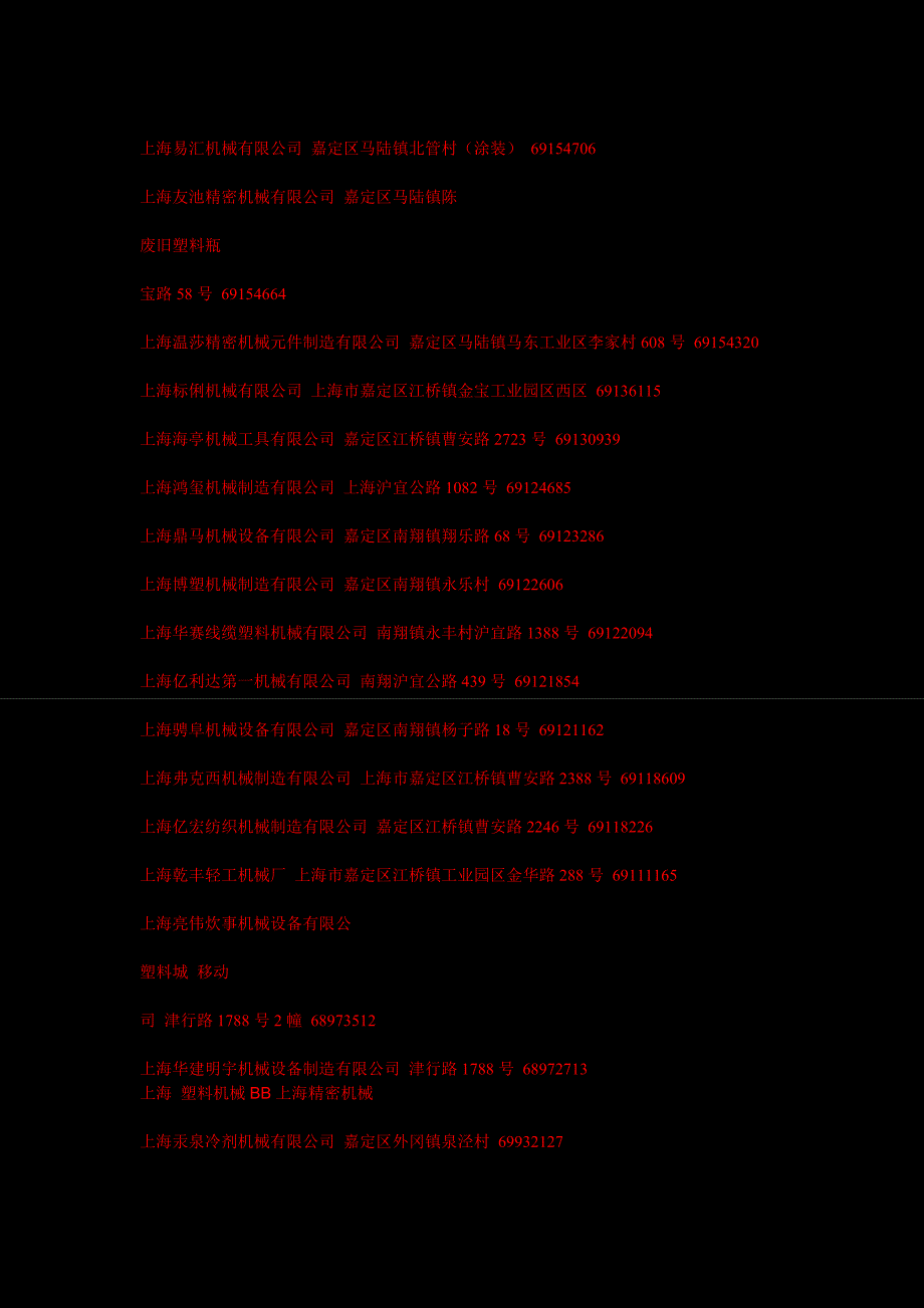 《精编》上海制造型企业注册名录大全_第2页