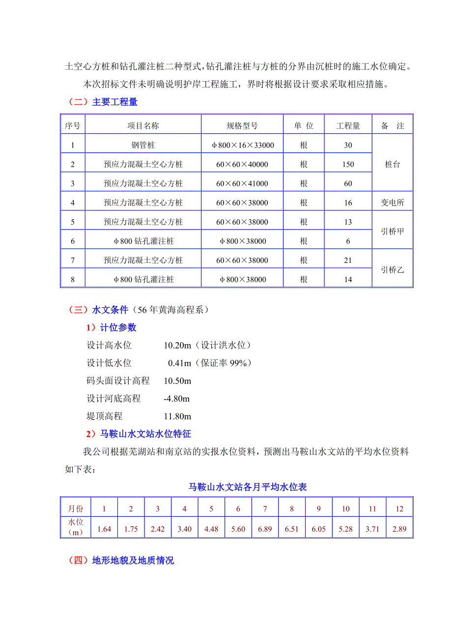 《精编》某海螺专用码头工程施工组织设计_第4页