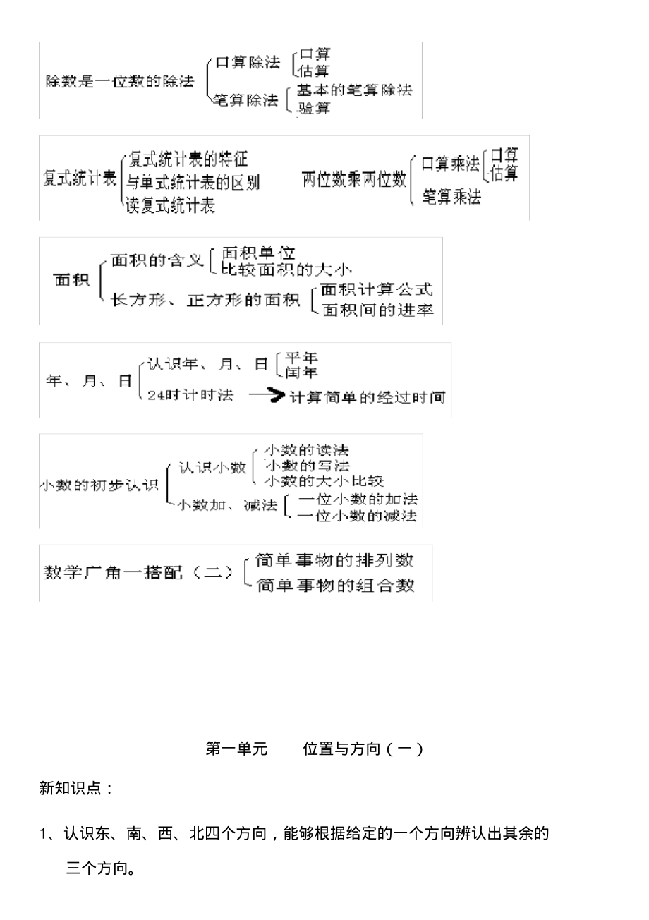 2020最新小学三年级数学下册全册教案 .pdf_第2页