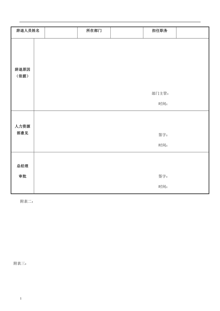 公司员工离职手续细则、流程、表格研究报告_第4页