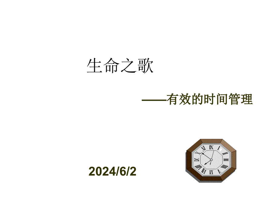 《精编》时间管理理论与14项法则_第1页