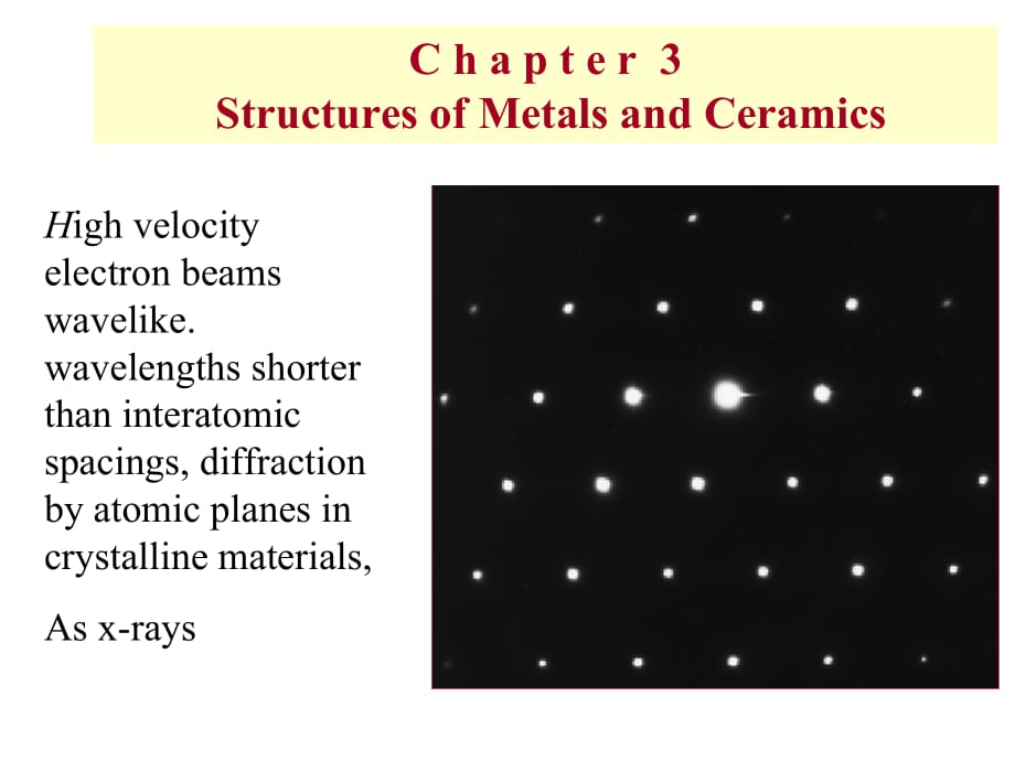 《精编》Structures of Metals and Ceramics_第1页