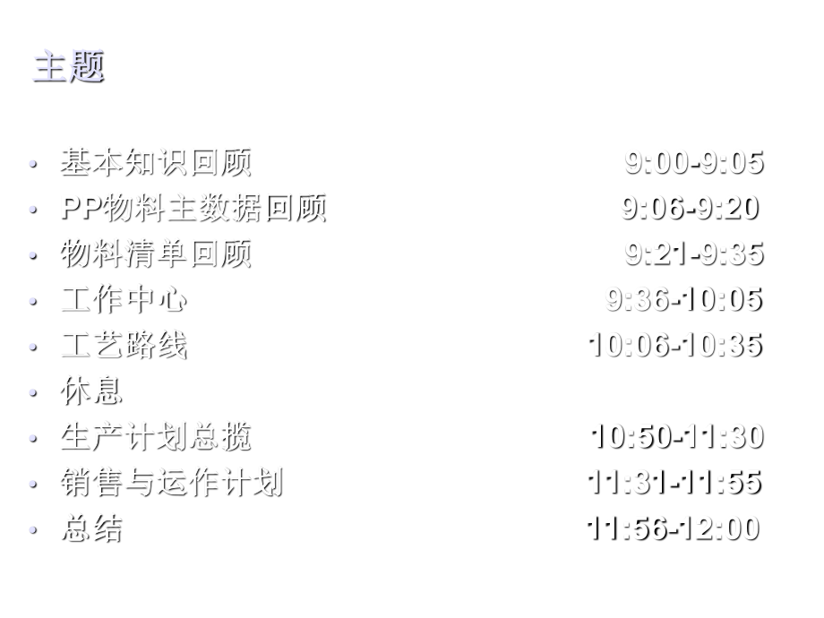 《精编》SAP生产计划概念及实施流程_第3页