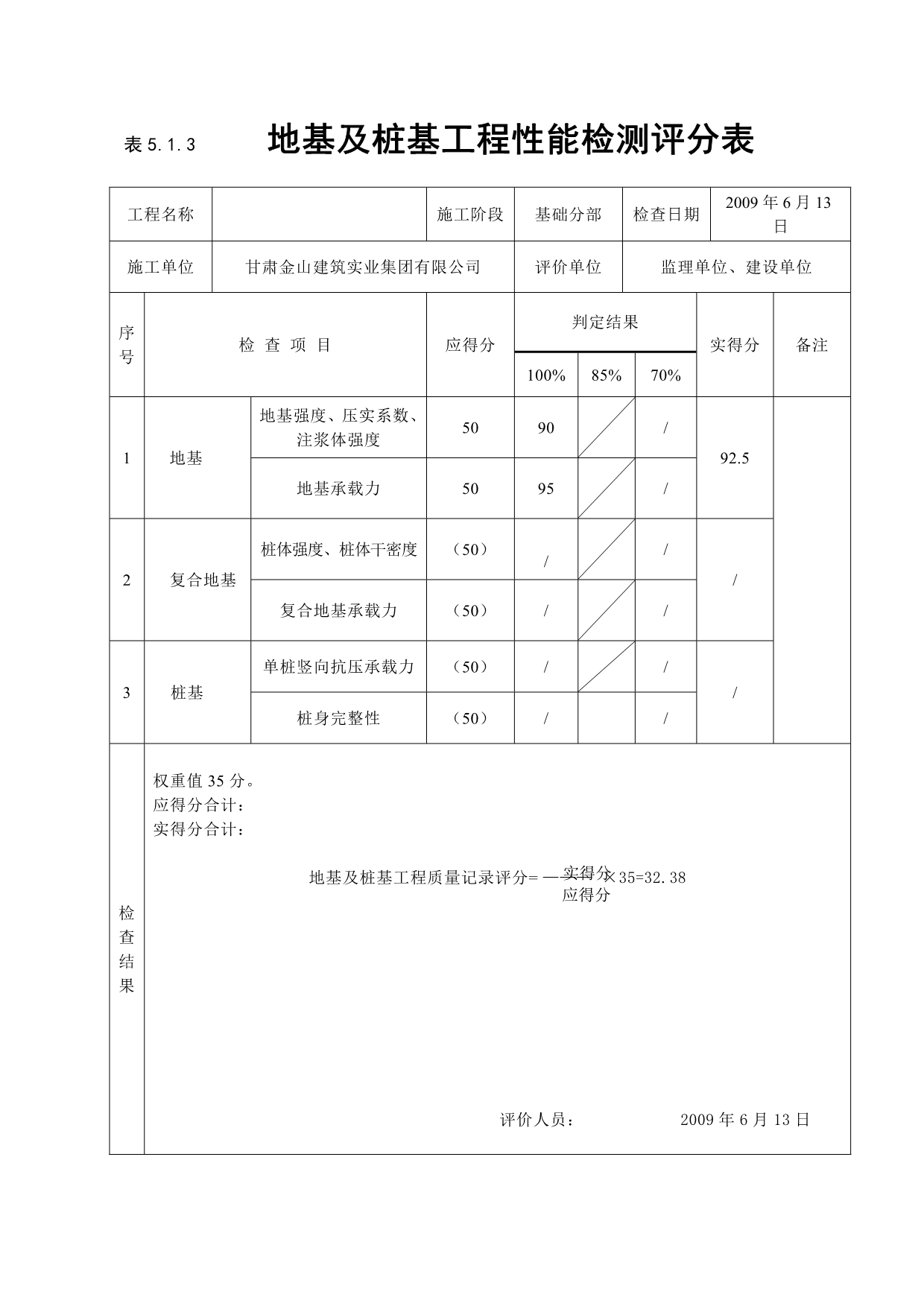 2020《建筑工程施工质量评价标准》(表格)_第2页