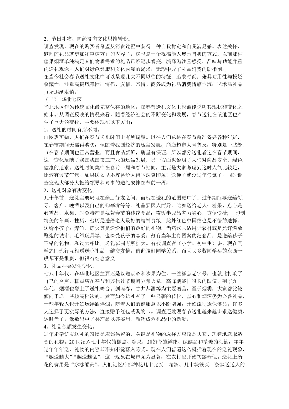 《精编》关于我国春节送礼文化的调研报告_第2页