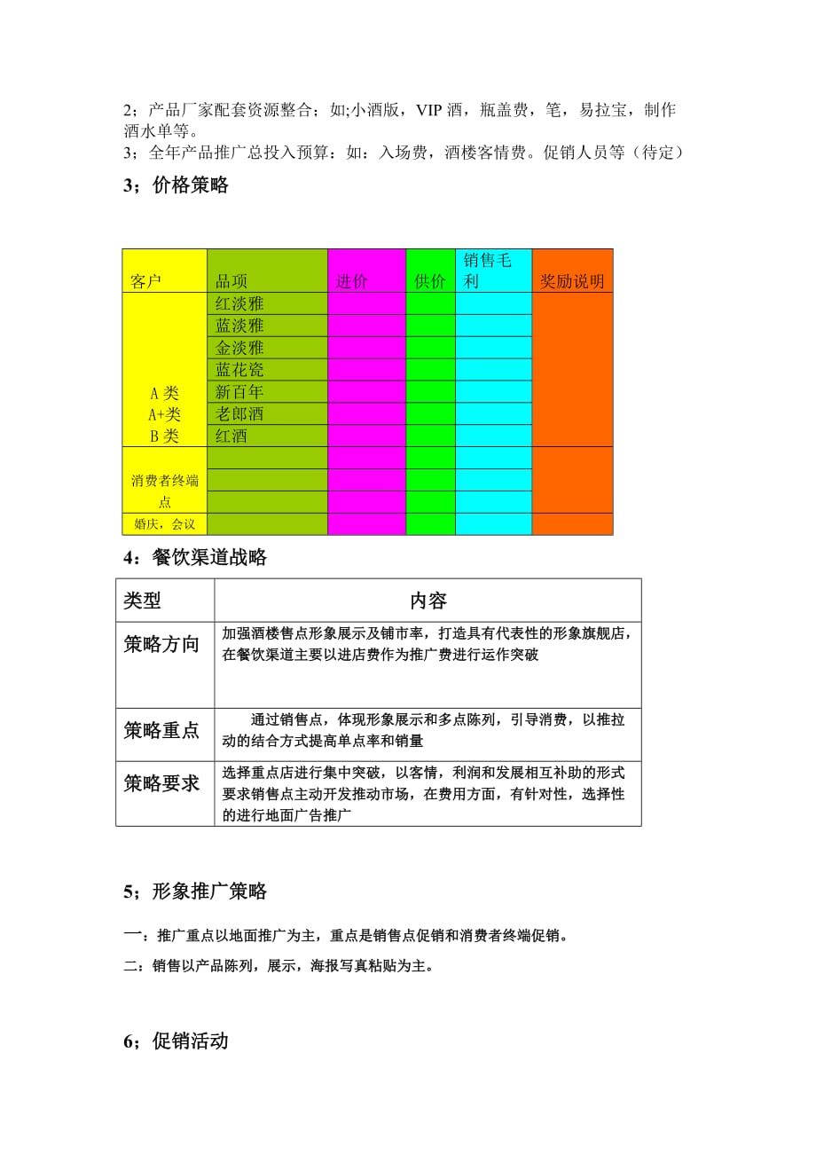 《精编》餐饮年度渠道规划_第3页