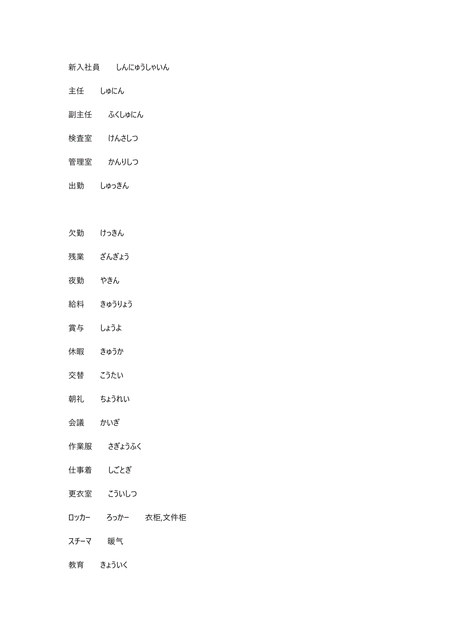 《精编》工厂内日语词汇大全_第3页