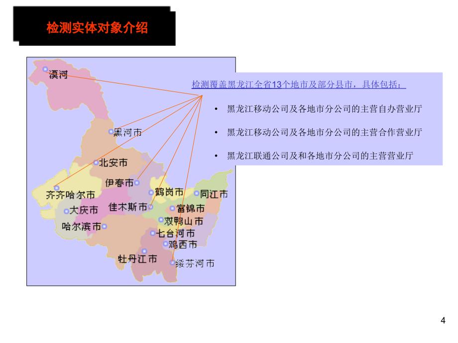 《精编》黑龙江移动公司营业厅神秘顾客检测报告_第4页