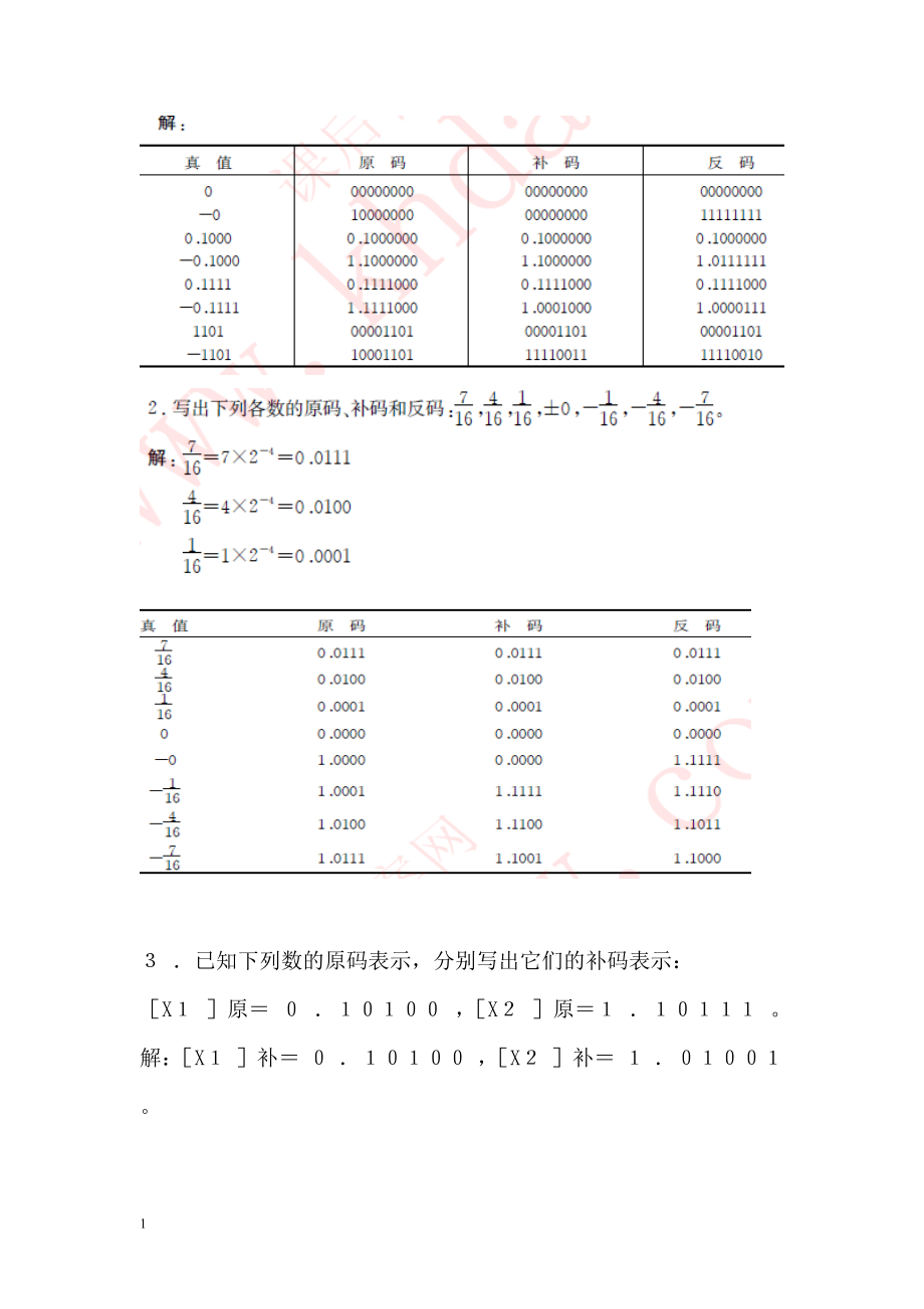 计算机组成原理习题答案(蒋本珊)讲义资料_第4页