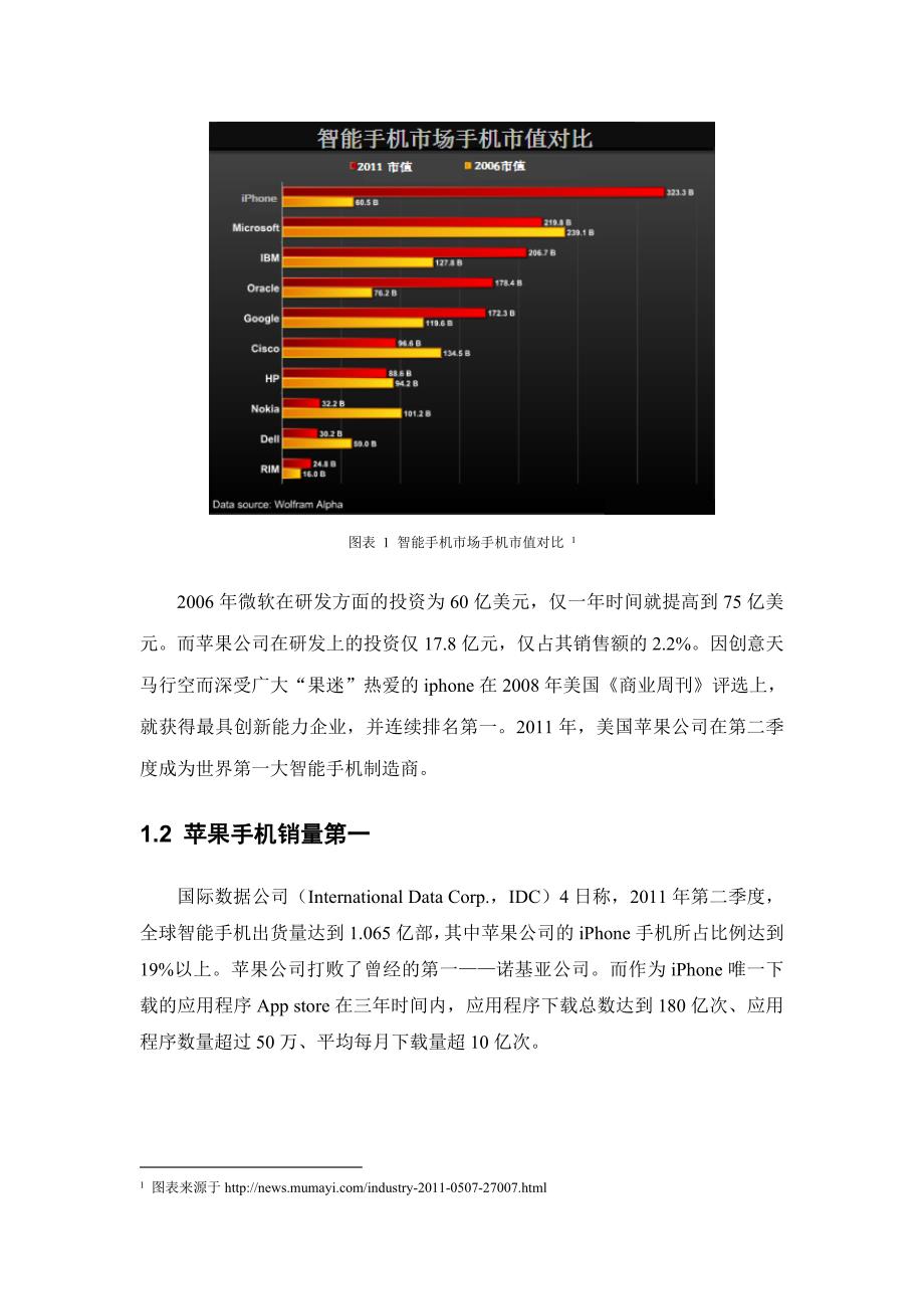 《精编》苹果手机成功的原因分析与现状分析_第4页