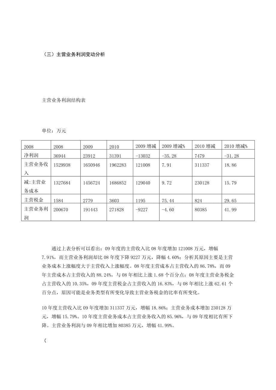 《精编》浅议青岛海尔财务报表分析_第5页