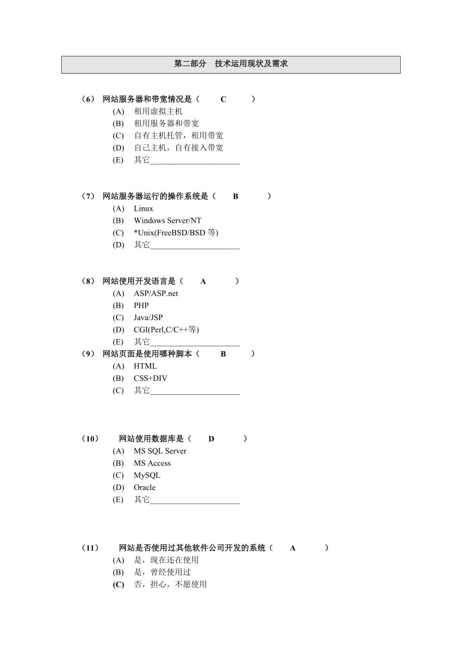 《精编》浙江网络媒体调查问卷表_第2页