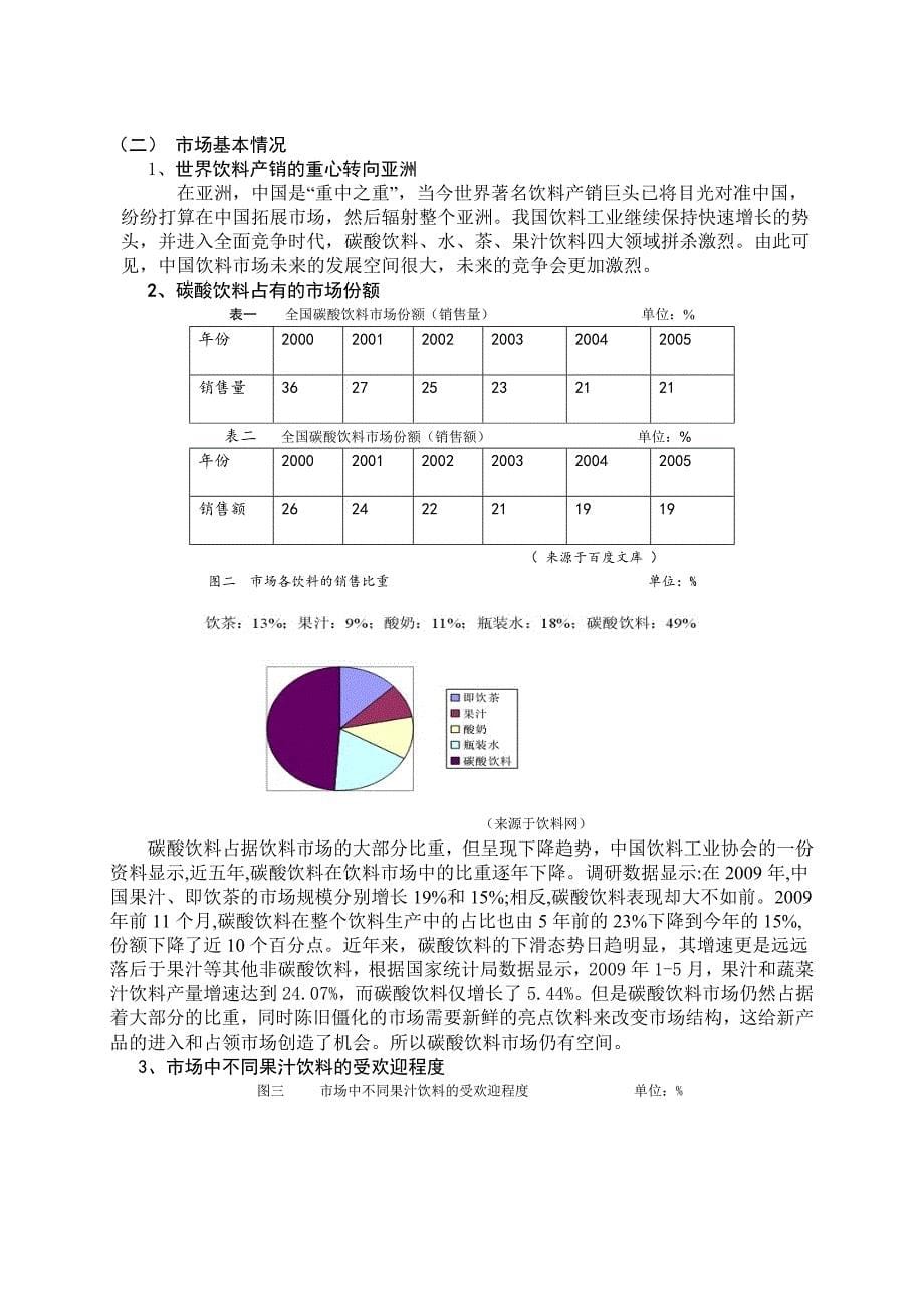 《精编》汇源果汁果乐营销计划_第5页