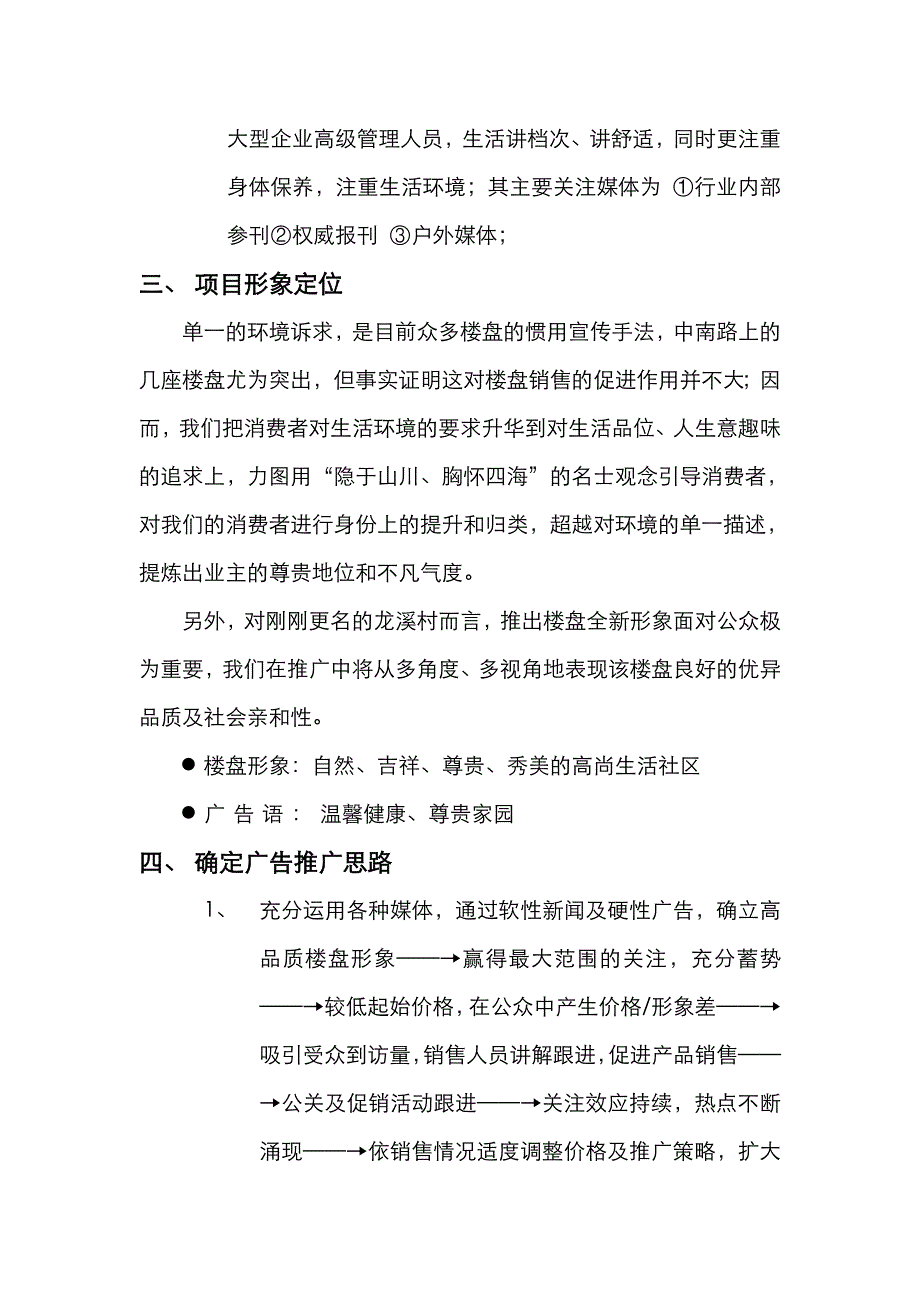 《精编》龙溪村楼盘媒体推广计划_第2页