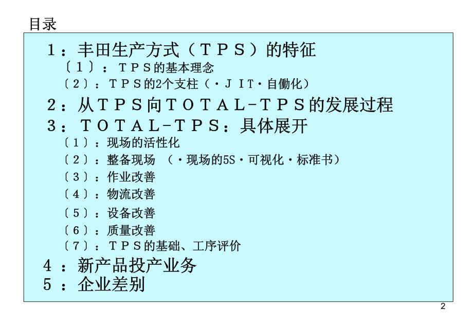 现在的丰田生产方式(研修团用)中文_第2页