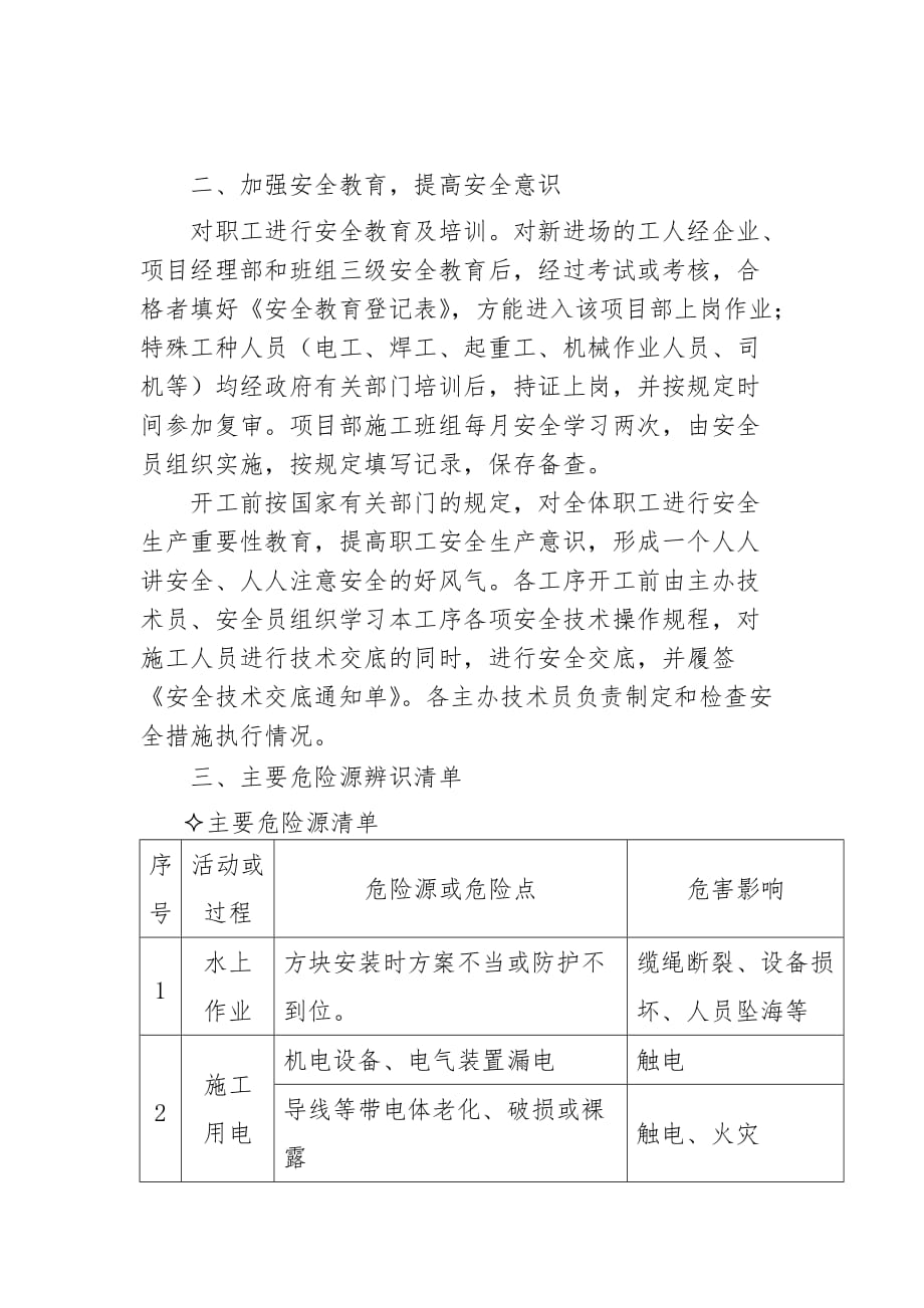 《精编》青岛市某工程施工安全管理保障措施_第2页