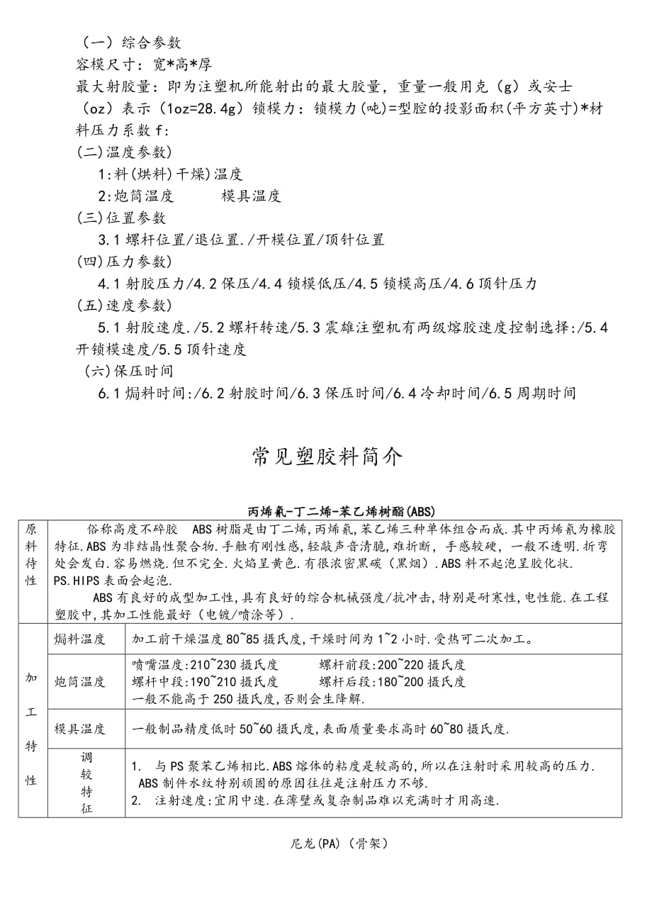 《精编》常用塑料特性及其基本知识_第3页