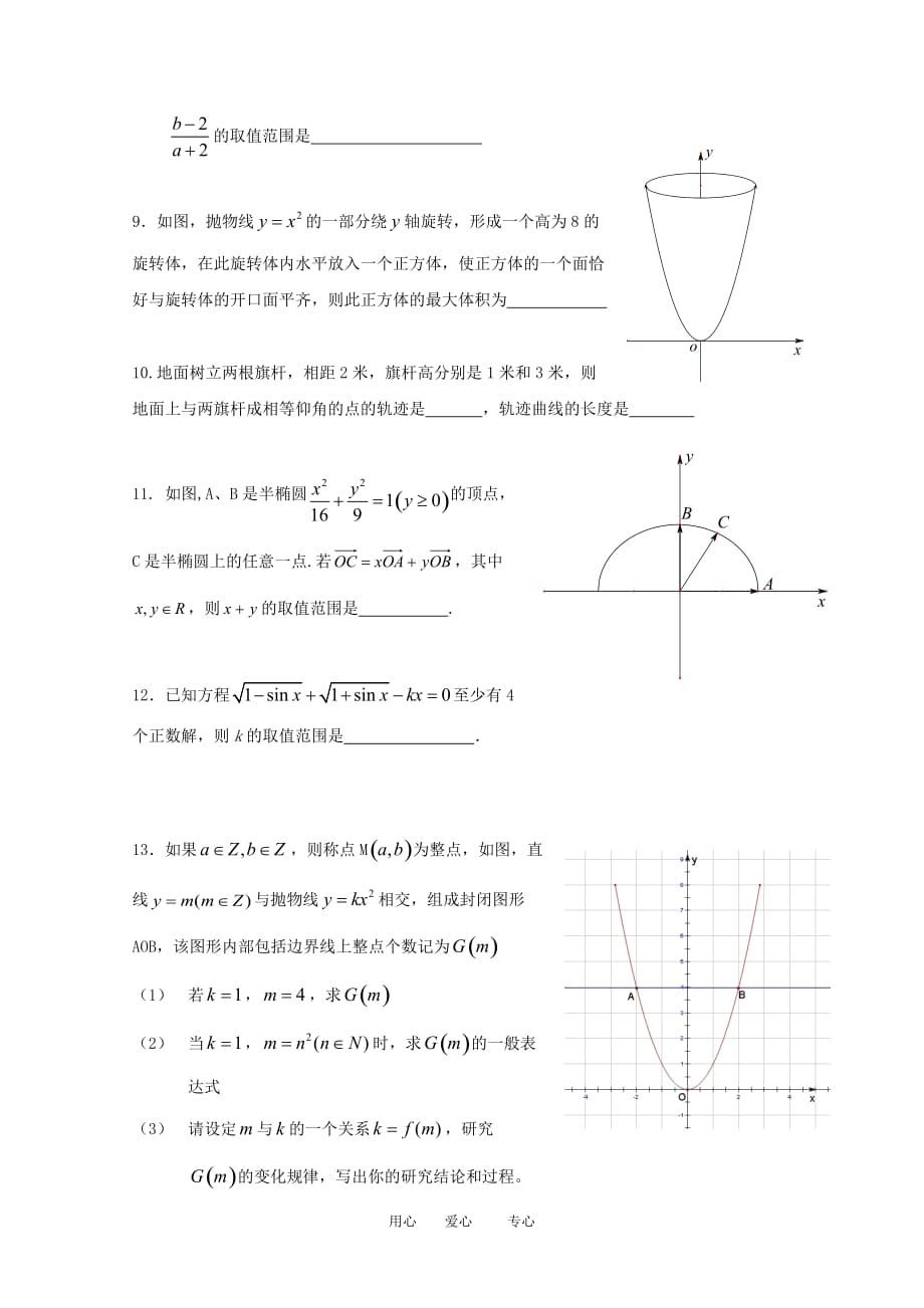 2010年上海市高三数学高考能力型试题模拟（缺答案）新人教版.doc_第2页