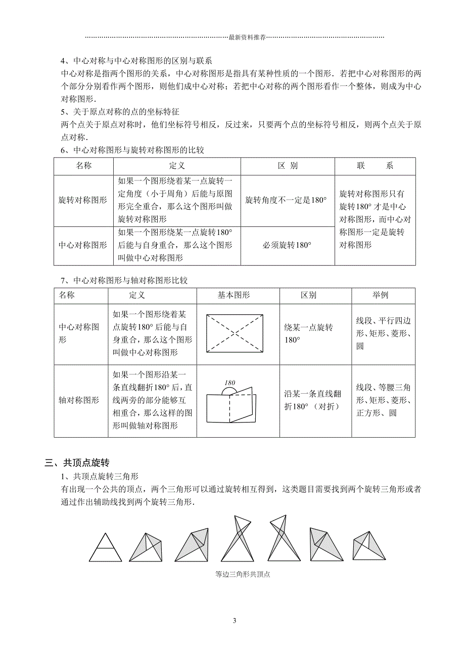 图形变换共顶点旋转.知识精讲(-)精编版_第3页