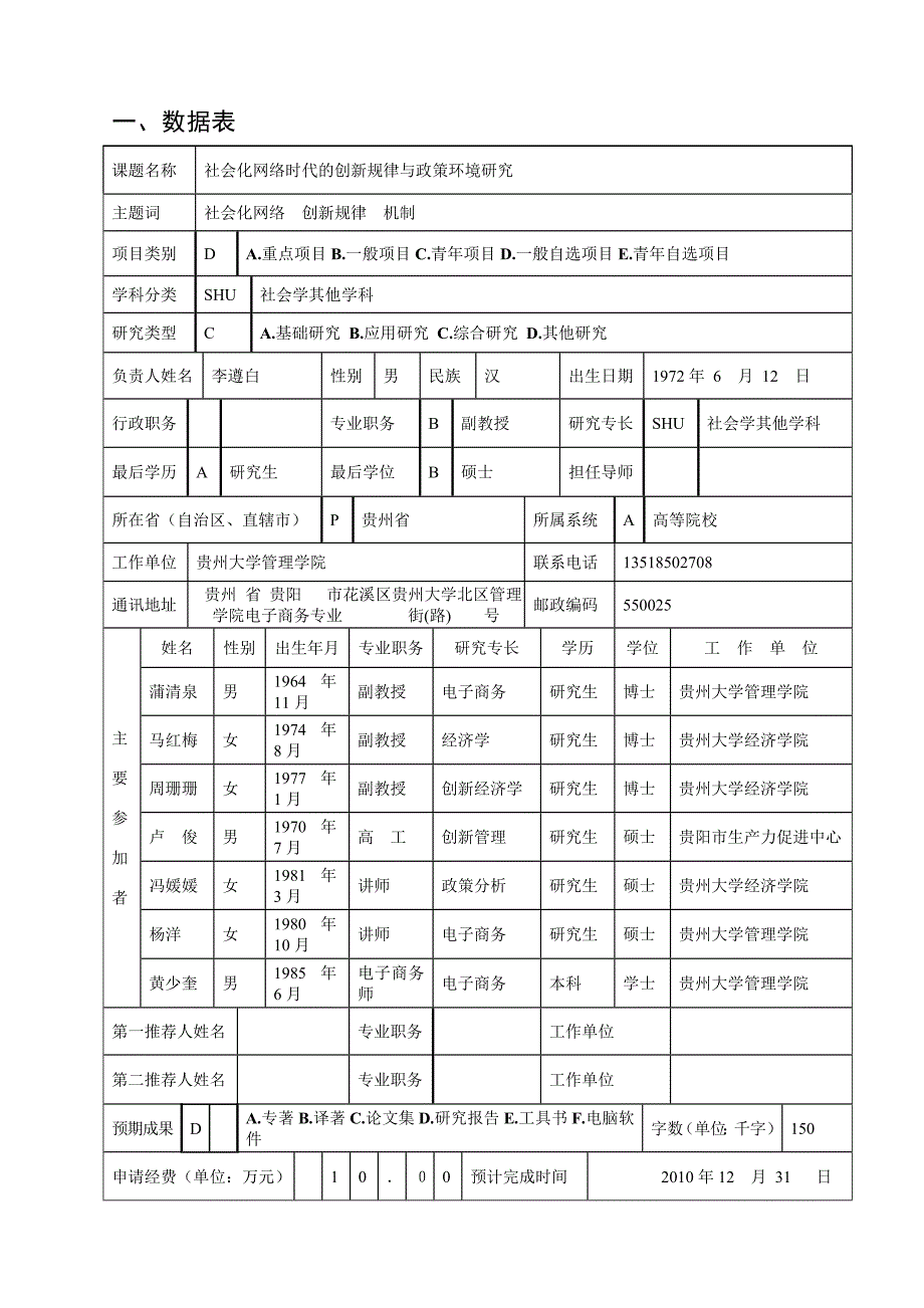 《精编》国家社会科学基金项目申请书_第4页