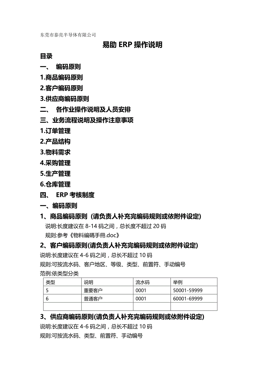 2020（ERPMRP管理)易助ERP操作说明SOP文件(1)_第2页