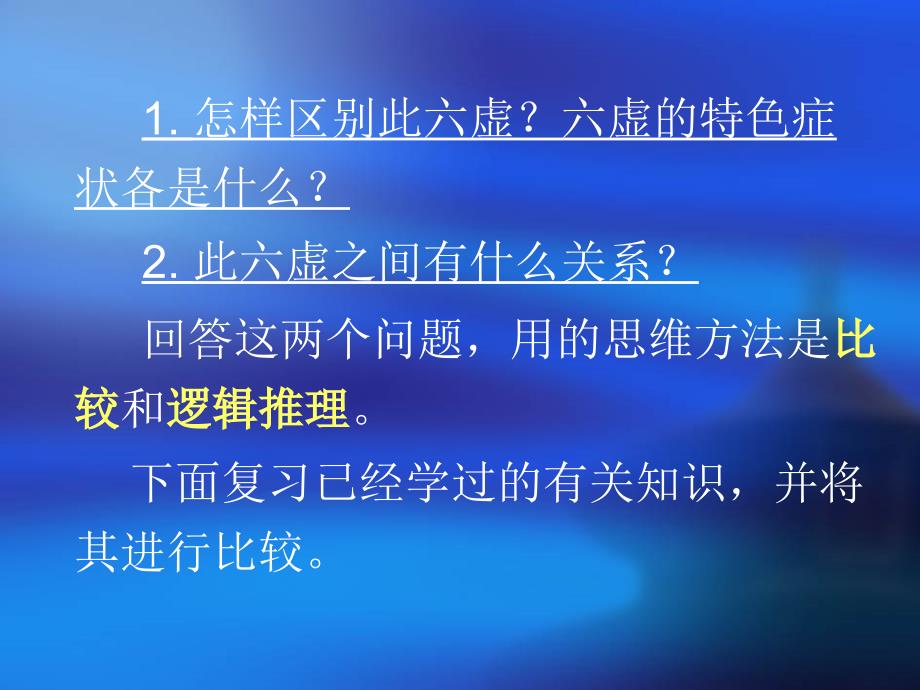 精虚血虚津液不足气虚阴虚阳虚的概念及其相互关系PPT课件_第3页